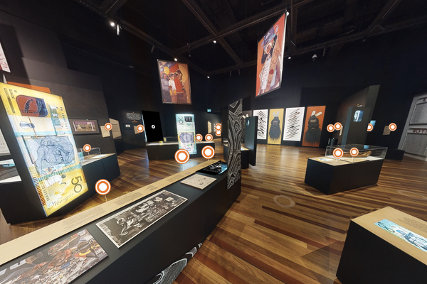 Virtual tour of  Australian Museum's Unsettled exhibition