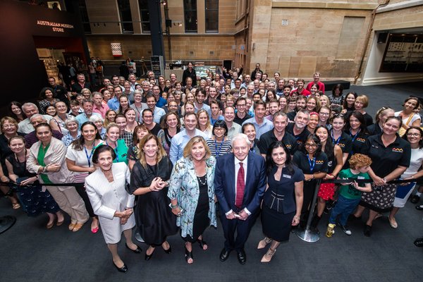 Sir David Attenborough at the AM