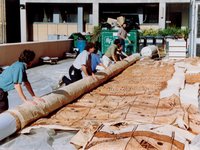 Sydney Opera House Tongan Barkcloth