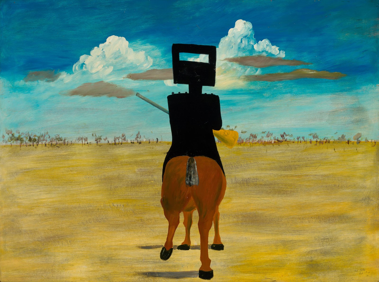 Ned Kelly, by Sidney Nolan