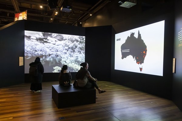 Unsettled exhibition