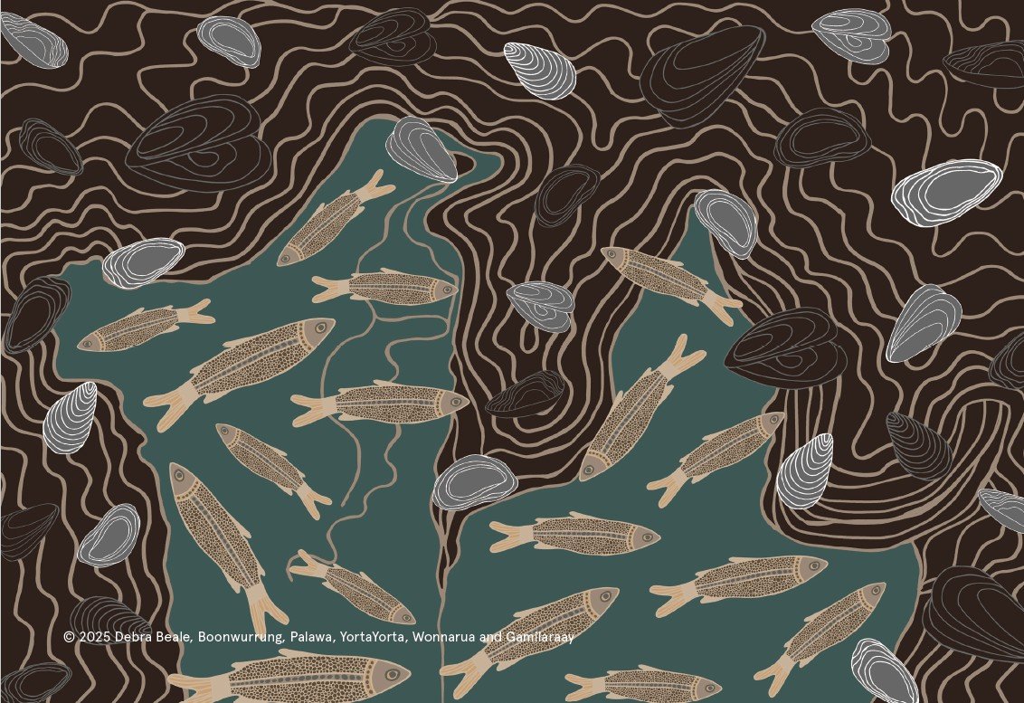 Waranara PD artwork by Debra Beale