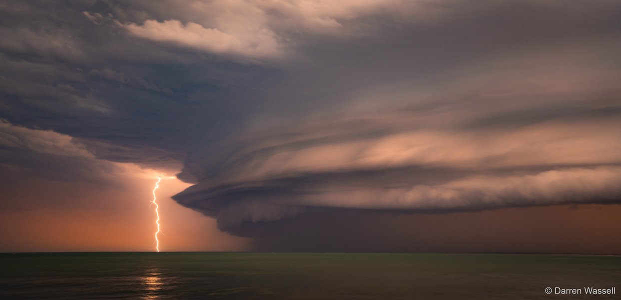 2025 Australian Geographic Nature Photographer of the Year. Winner Landscape: The Beast by Darren Wassell