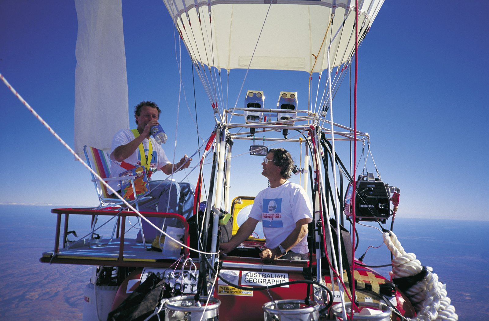 Dick Smith (right) and John Wallington