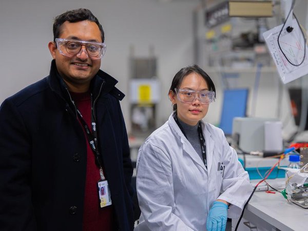 UNSW researchers Rahman Daiyan and Xiaoxuan Lou