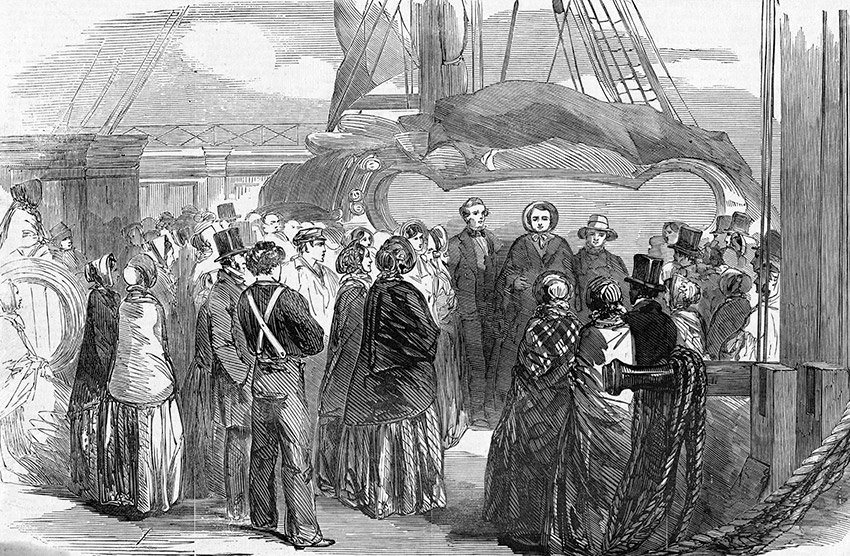 Caroline Chisholm’s departure from England