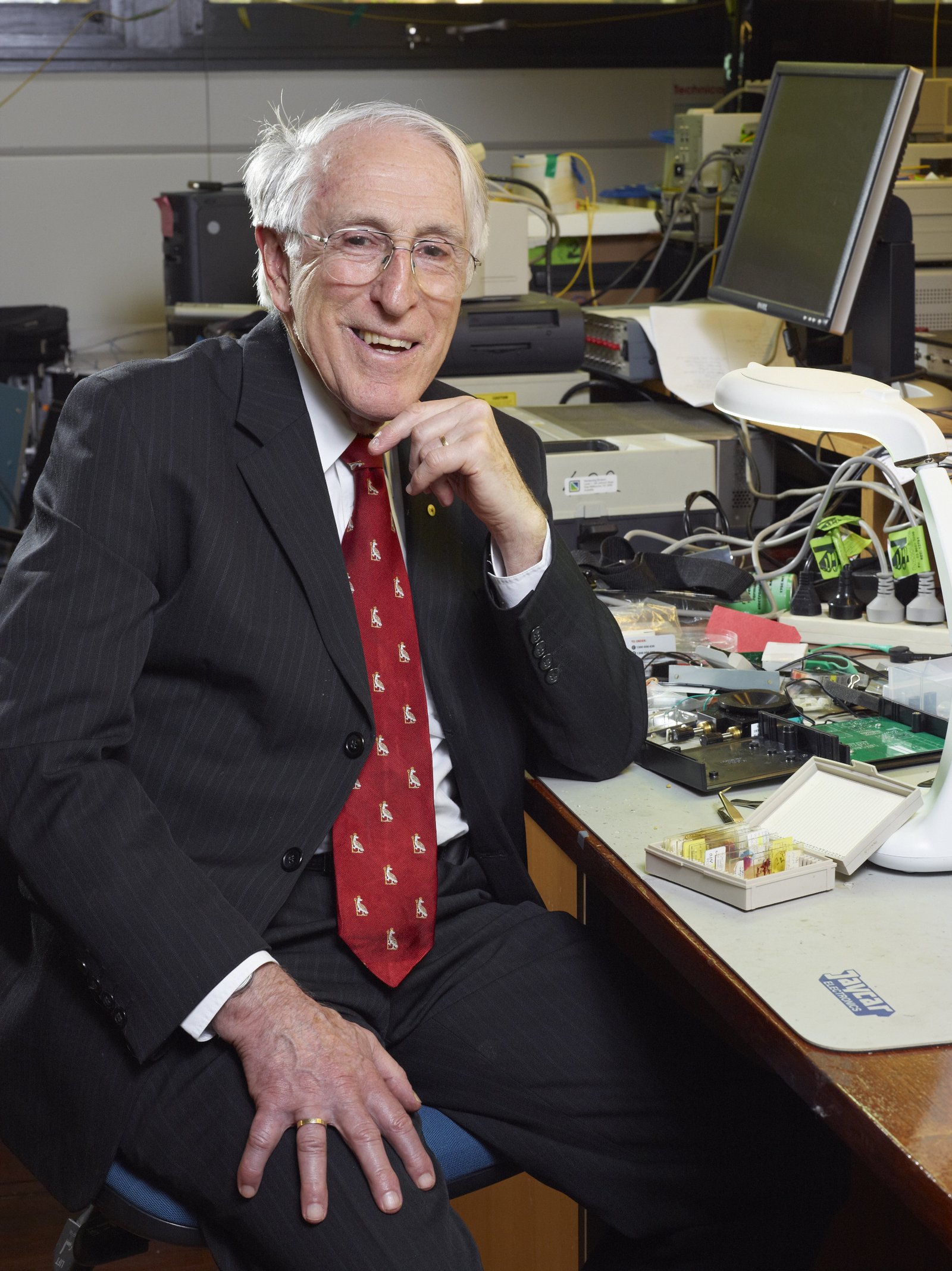 Professor Graeme Clark in 2011