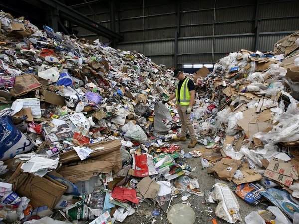 Waste destined for landfill (file)