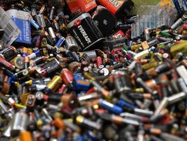A file photo of batteries
