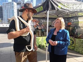 Mike Alexander and Stella Smith