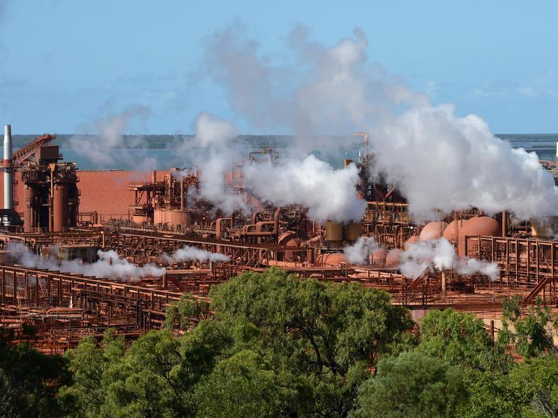 Rio Tinto's alumina refinery in Gladstone