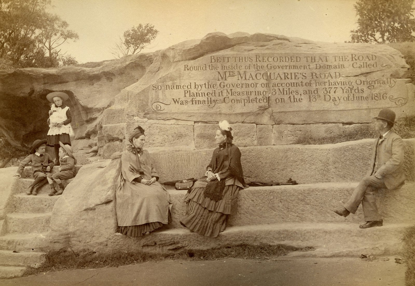 Mrs Macquarie chair