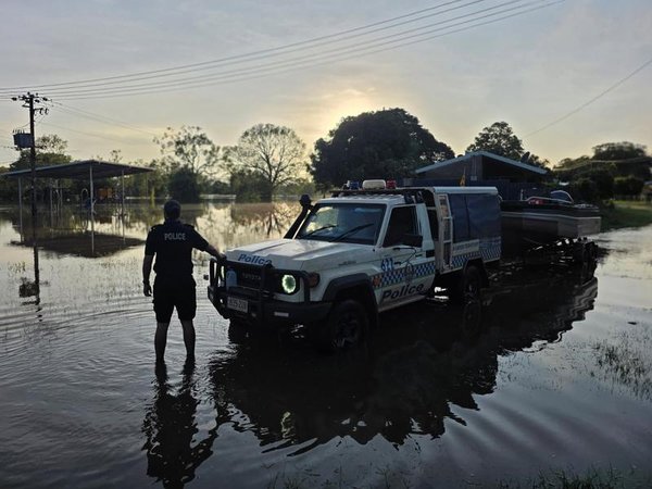 Floodwaters around the Daly River (file image)