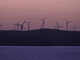 Power-generating wind turbines