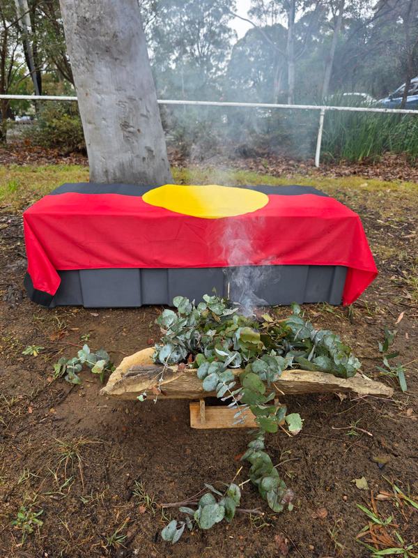 Warlpiri repatriation smoking ceremony