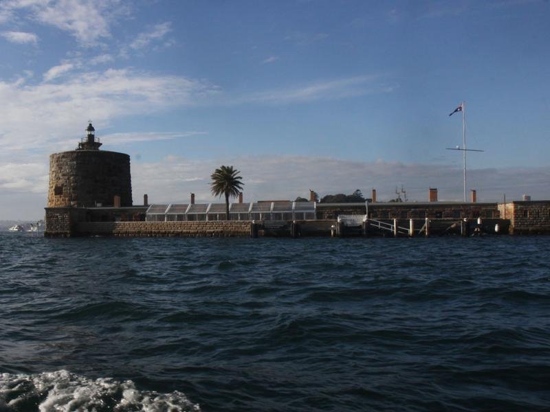 A photo of Fort Denison