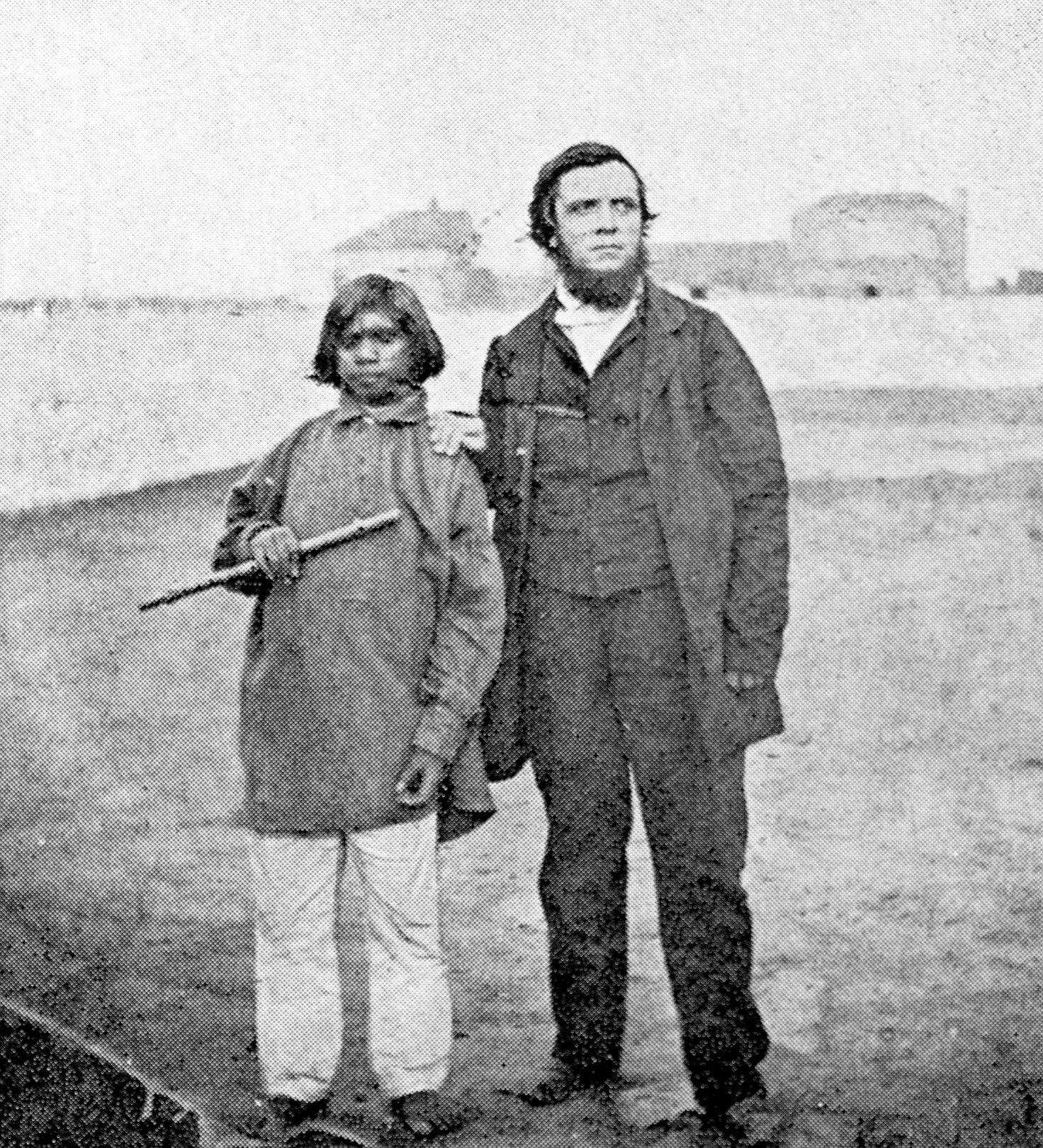 The Reverend George Taplin and David Unaipon