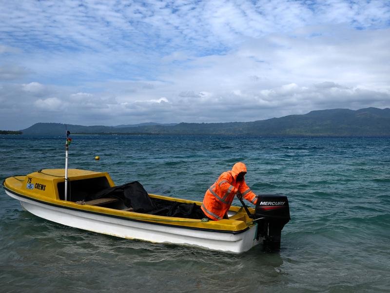 A ferry operator in Vanuatu