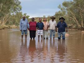 traditional owners in central Australia