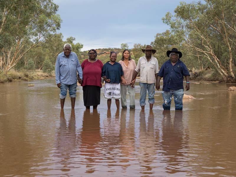 traditional owners in central Australia